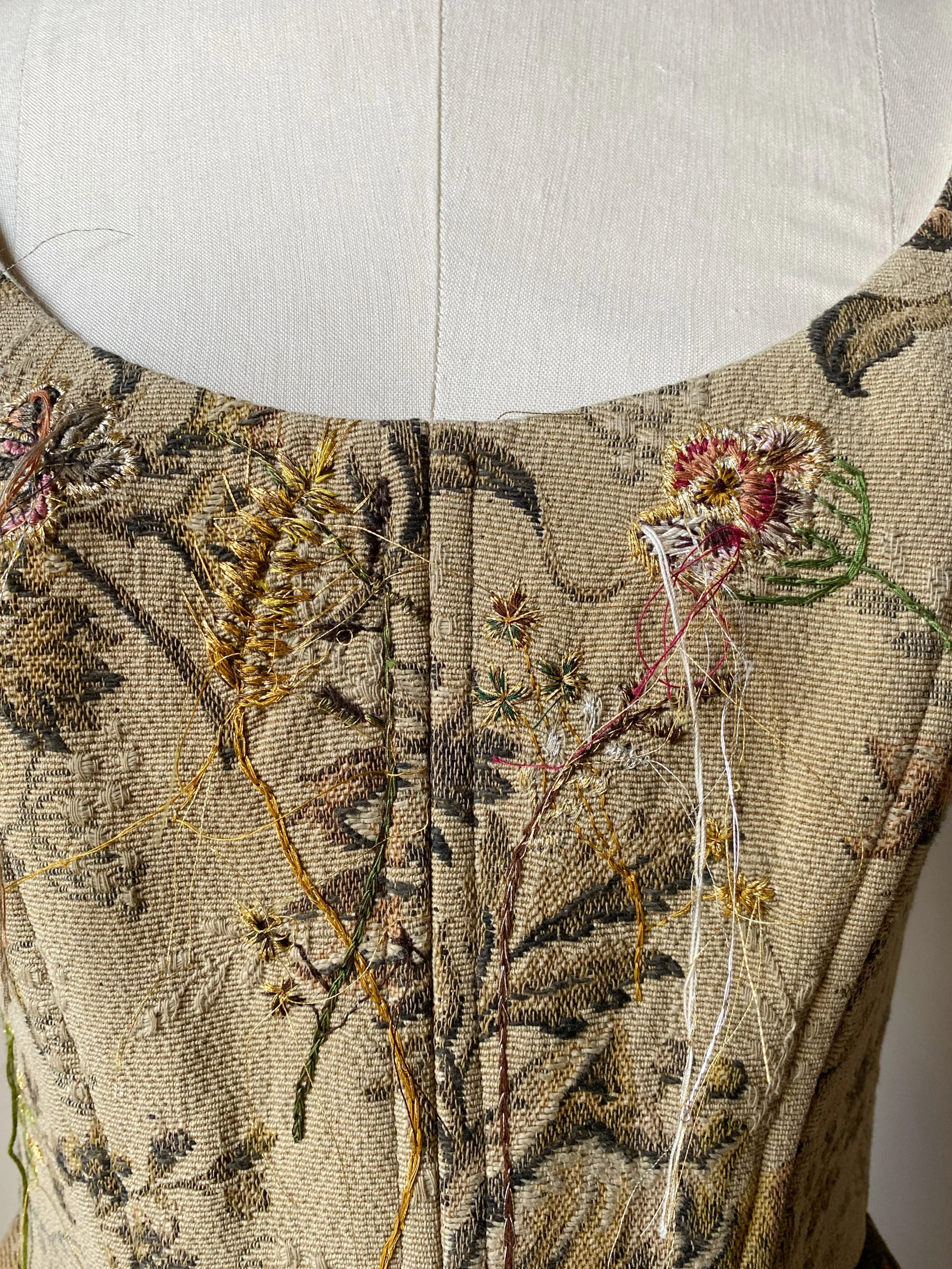 catherine jacquard dress