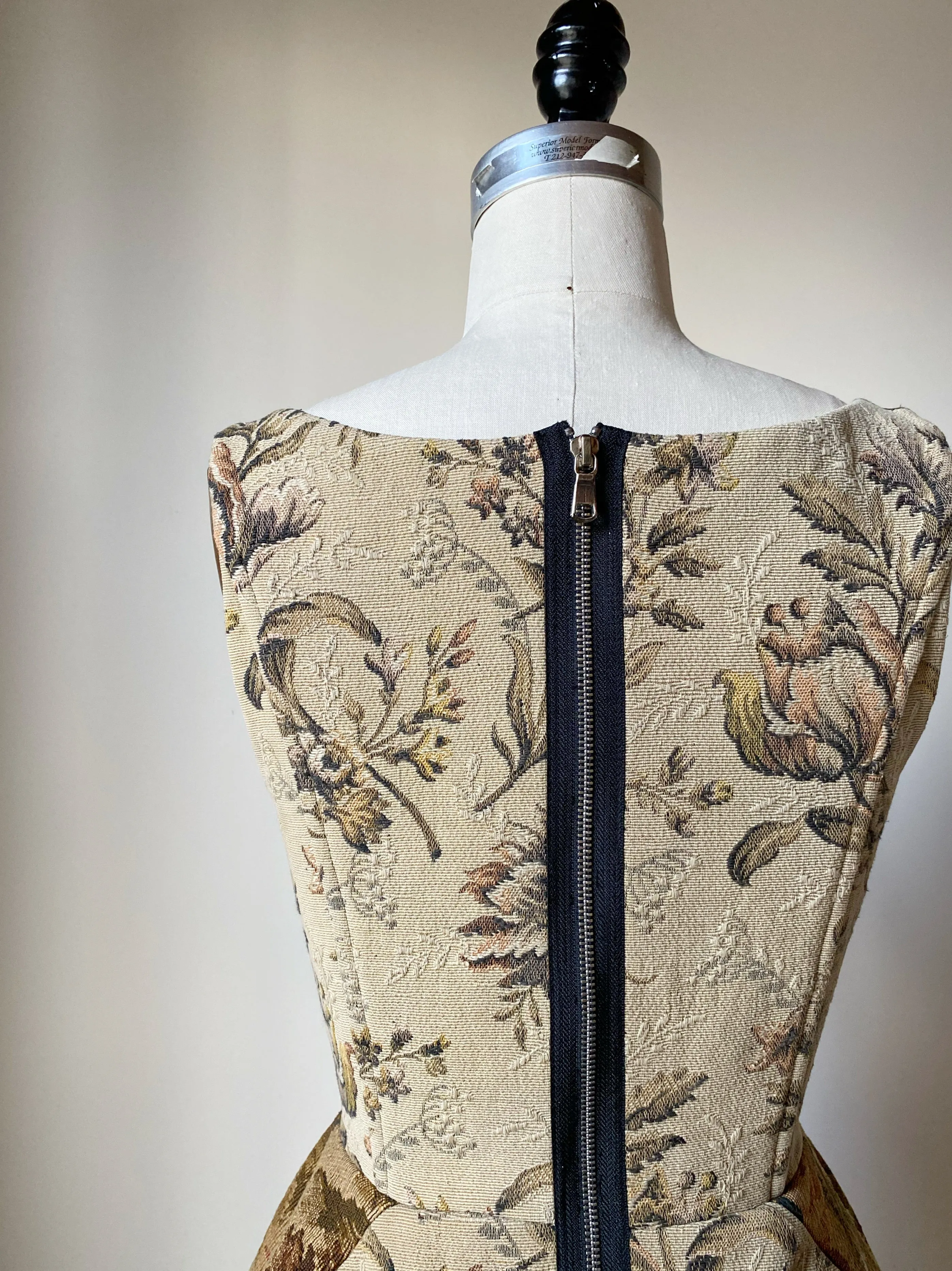 catherine jacquard dress