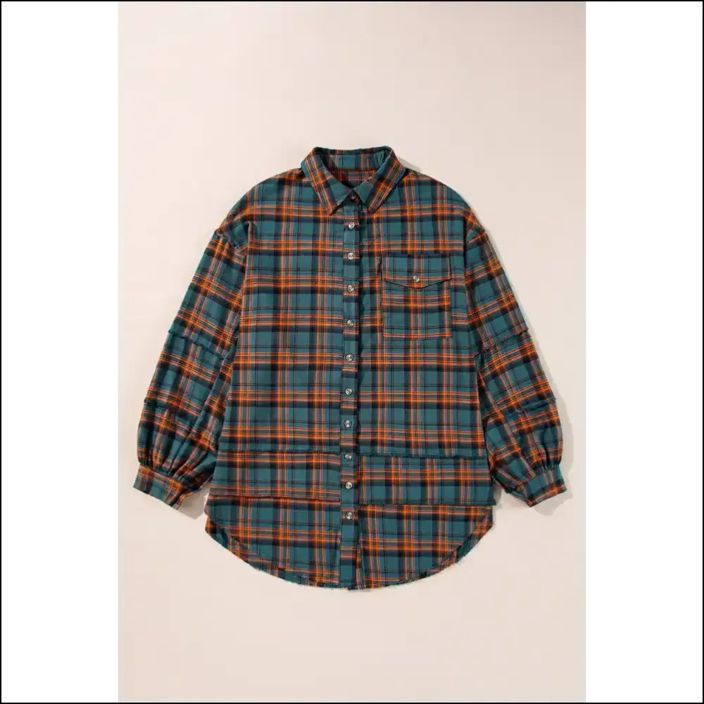 Chic Green Plaid Long Sleeve: from Zero to Hero  💚 Needful Things
