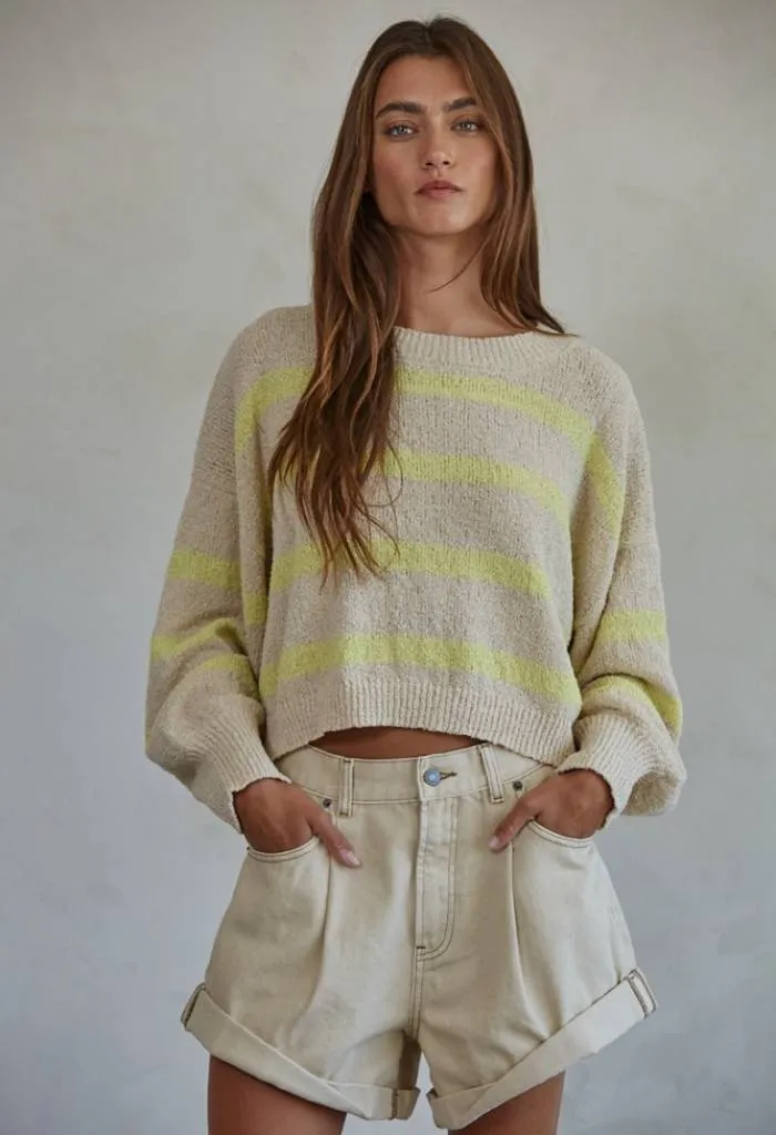 Citrus Burst Beach Sweater