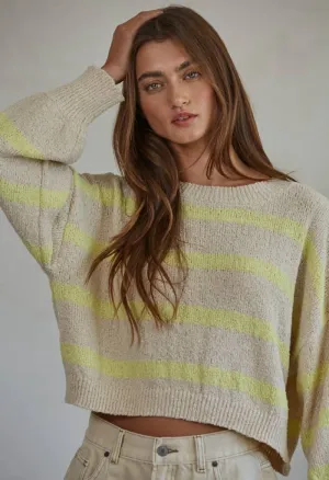 Citrus Burst Beach Sweater