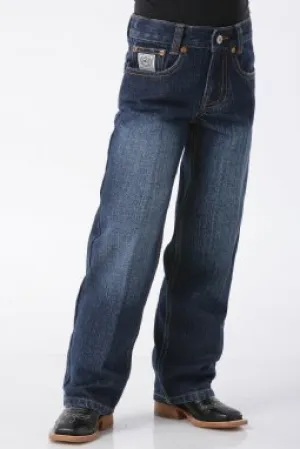 CLMB12842002-4-Regular Jeans Cinch Boys White Label Dark Stone