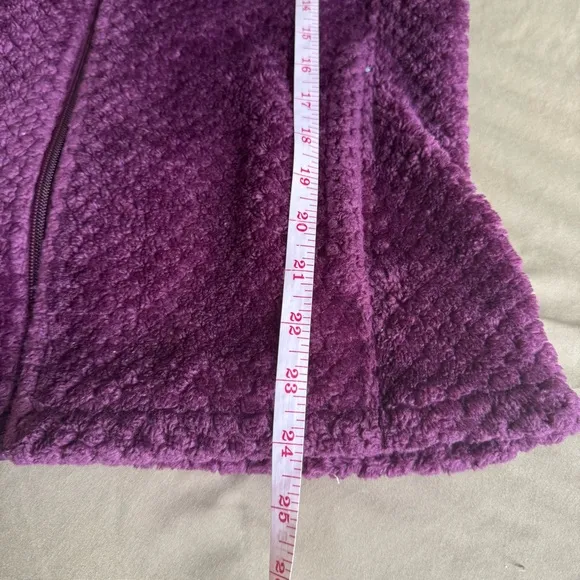 Columbia Women's Purple Fleece Jacket size M