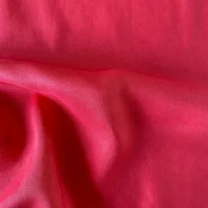 Coral Viscose Linen Blend
