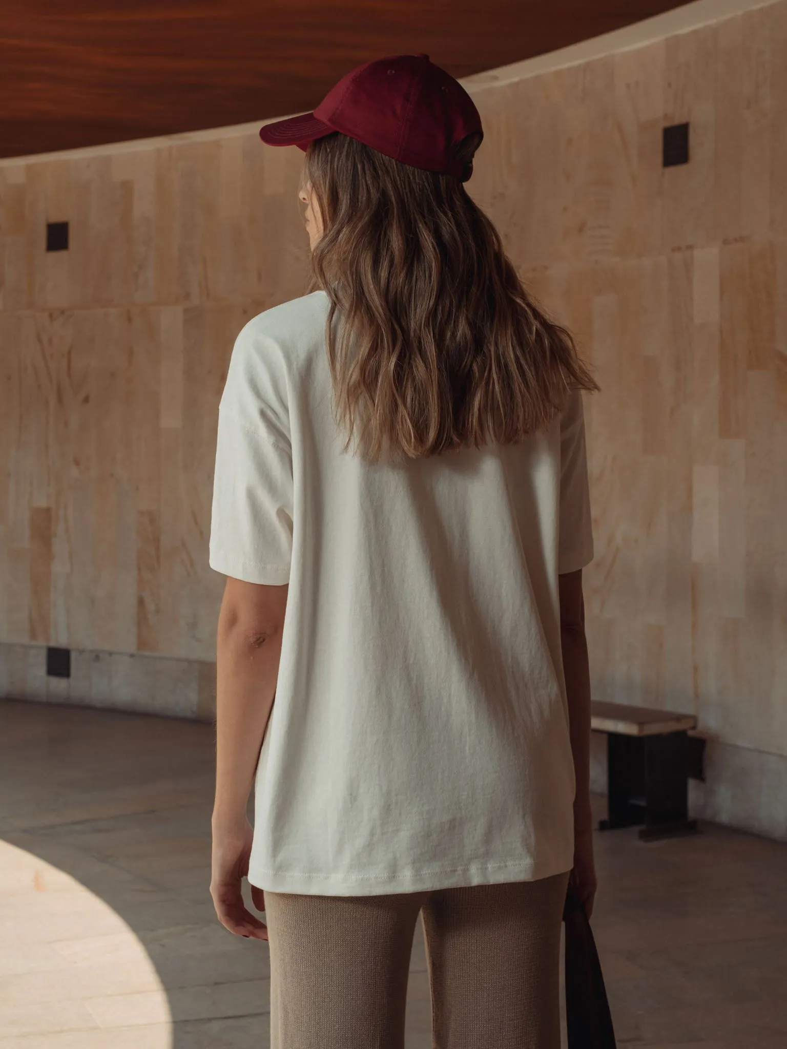 COTTON POCKET T-SHIRT - CREAMY