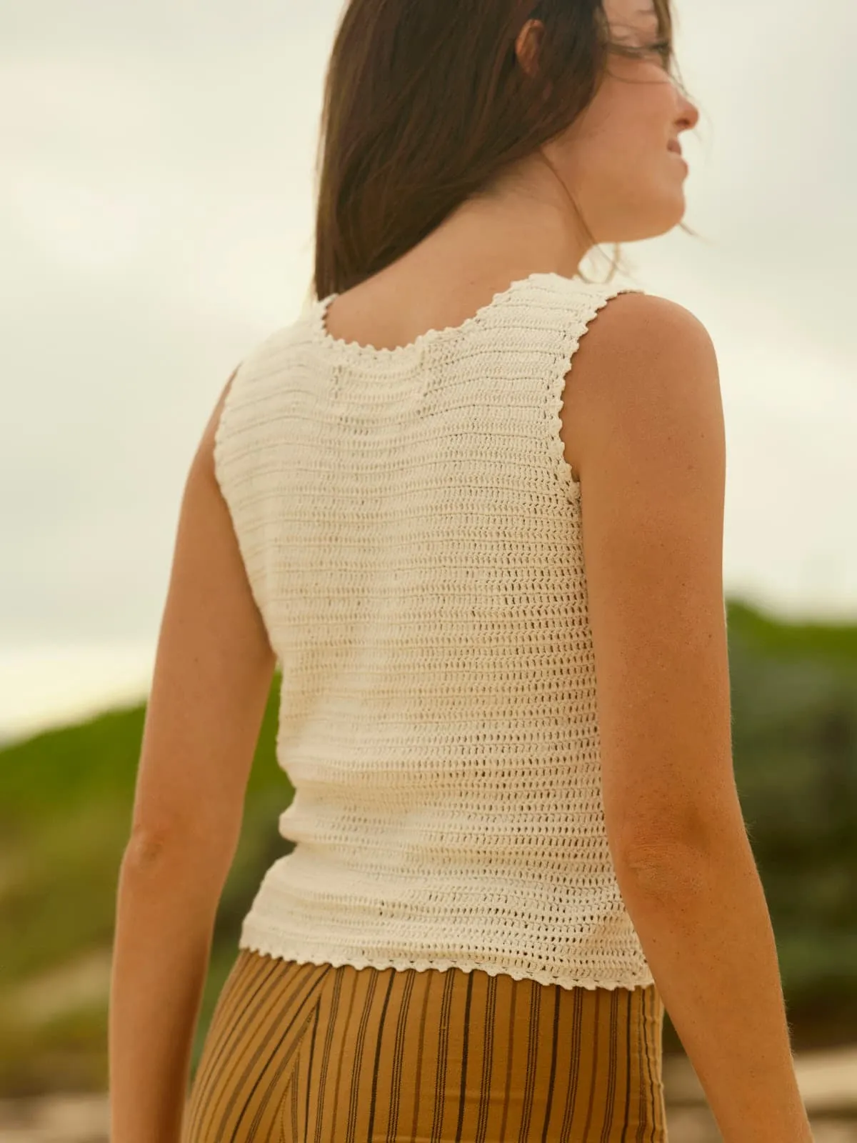 Crochet Beach Tank