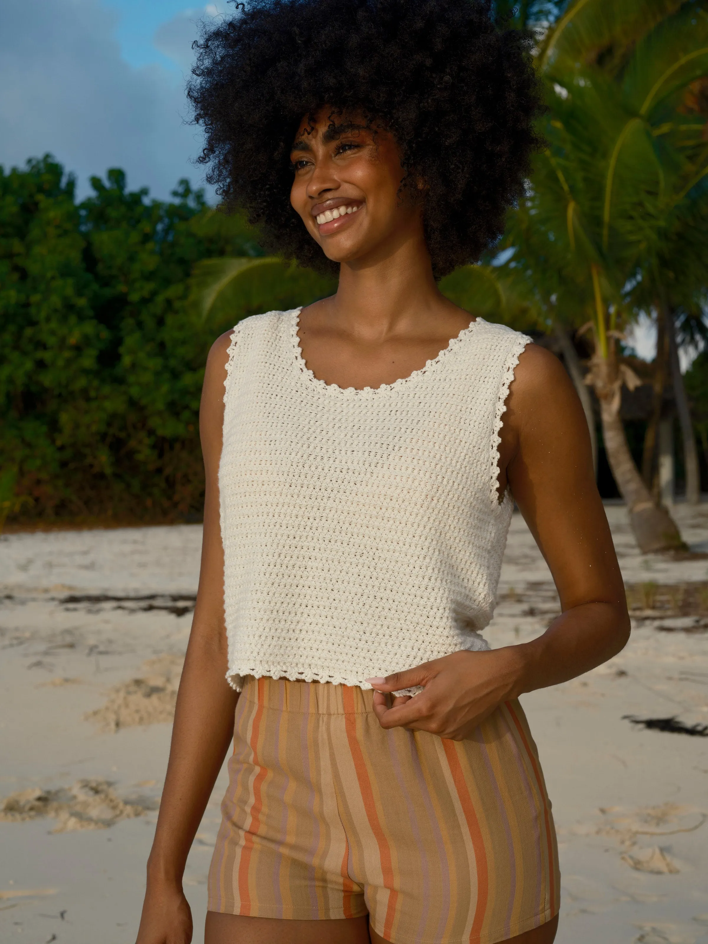 Crochet Beach Tank