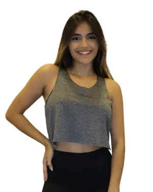 Cropped Regata Corte a Fio Feminina Fitness