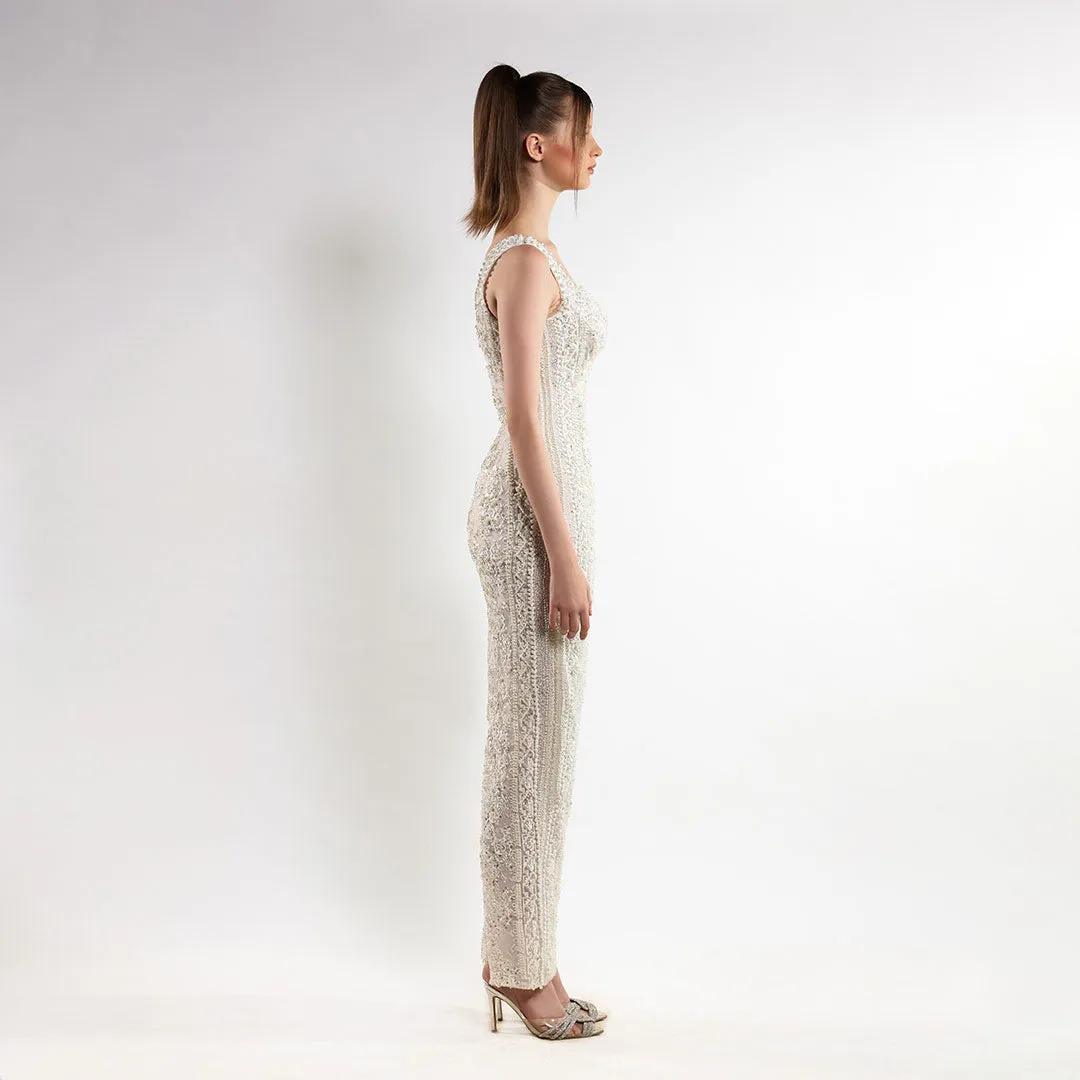 Crystal White Dress