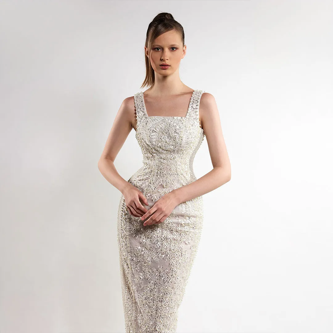 Crystal White Dress