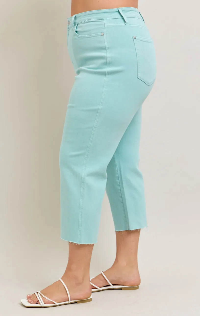 Curvy Crop Jeans by Judy Blue