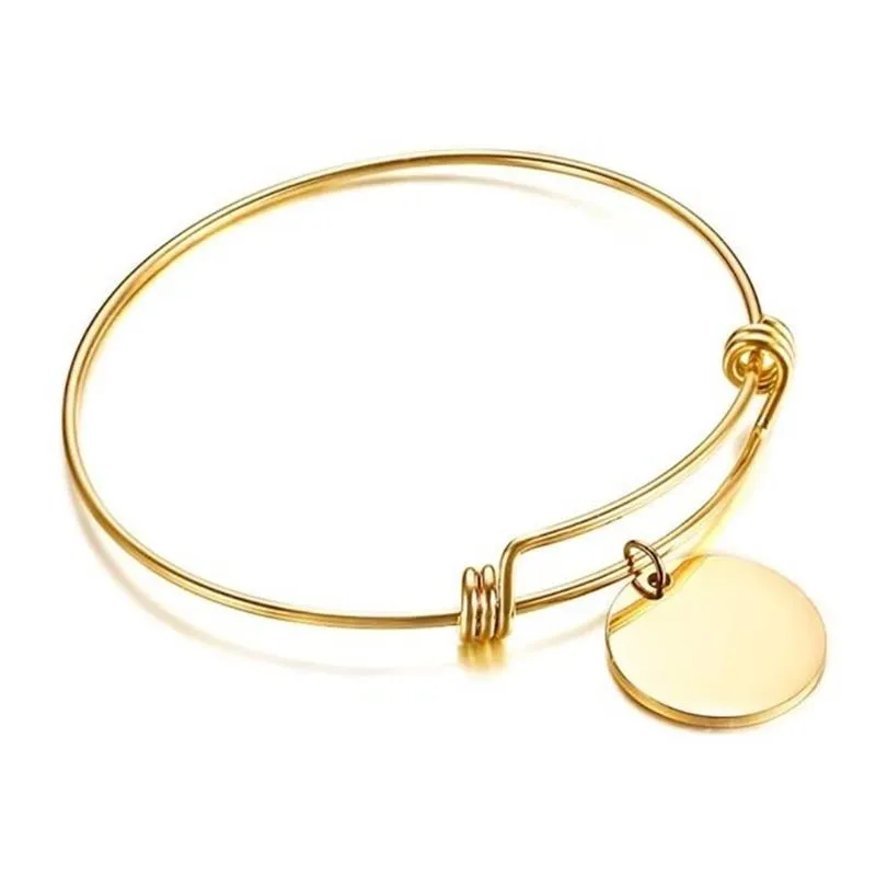 Custom Engraved New Design Stainless Steel Personalized Engraved Wire Bracelet For Women