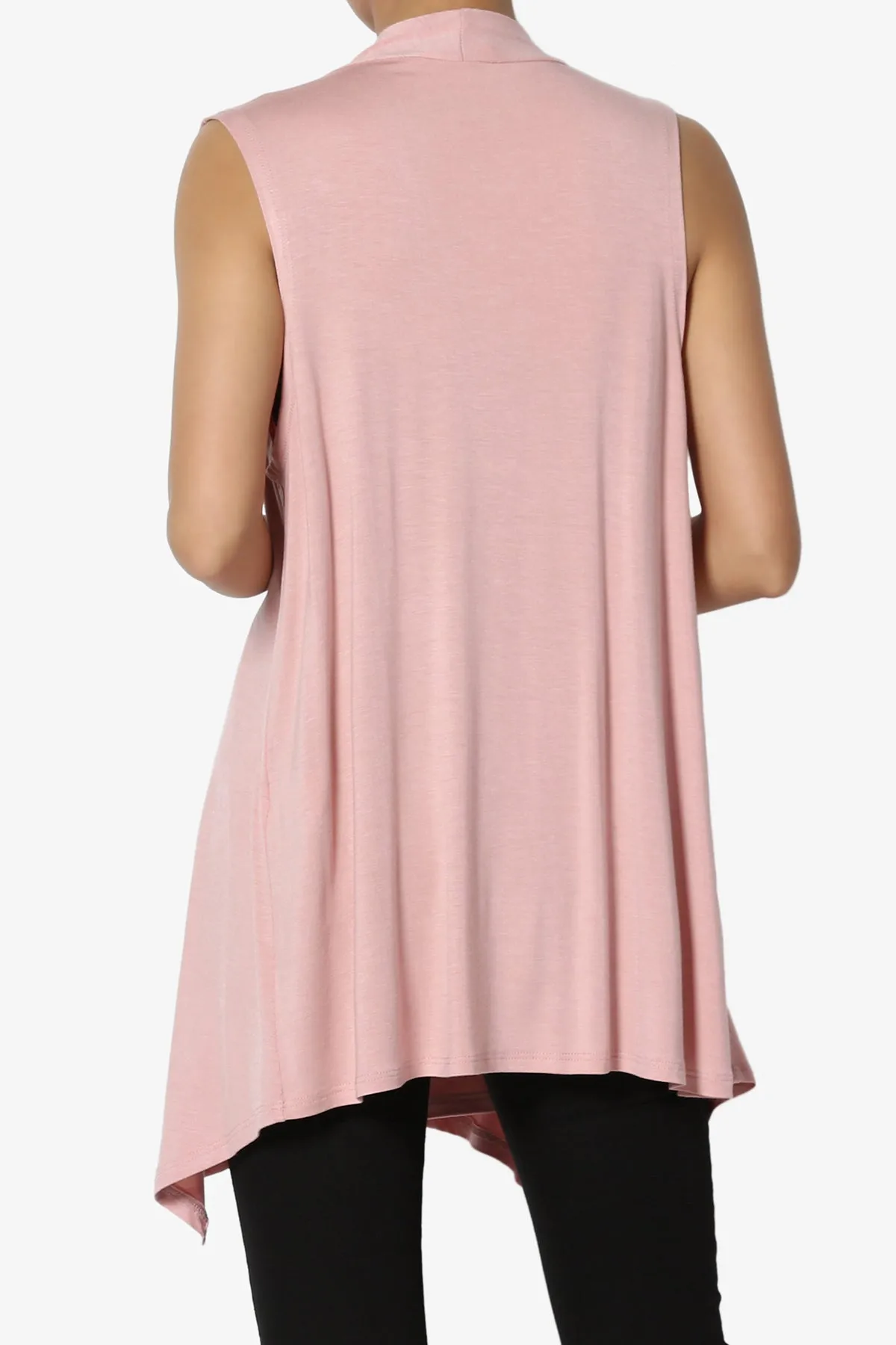 Danna Draped Jersey Vest