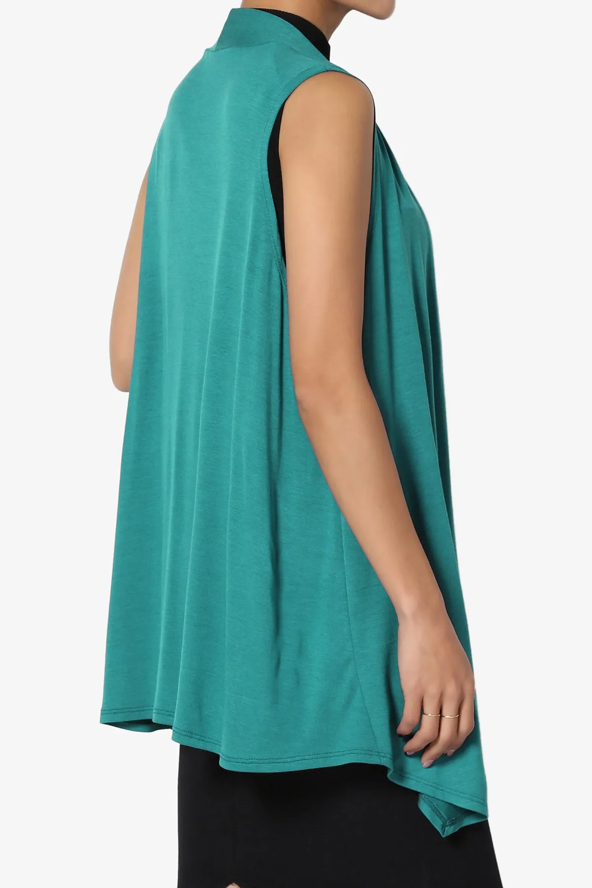 Danna Draped Jersey Vest