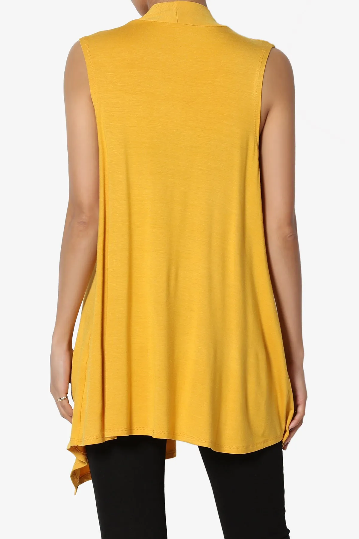 Danna Draped Jersey Vest
