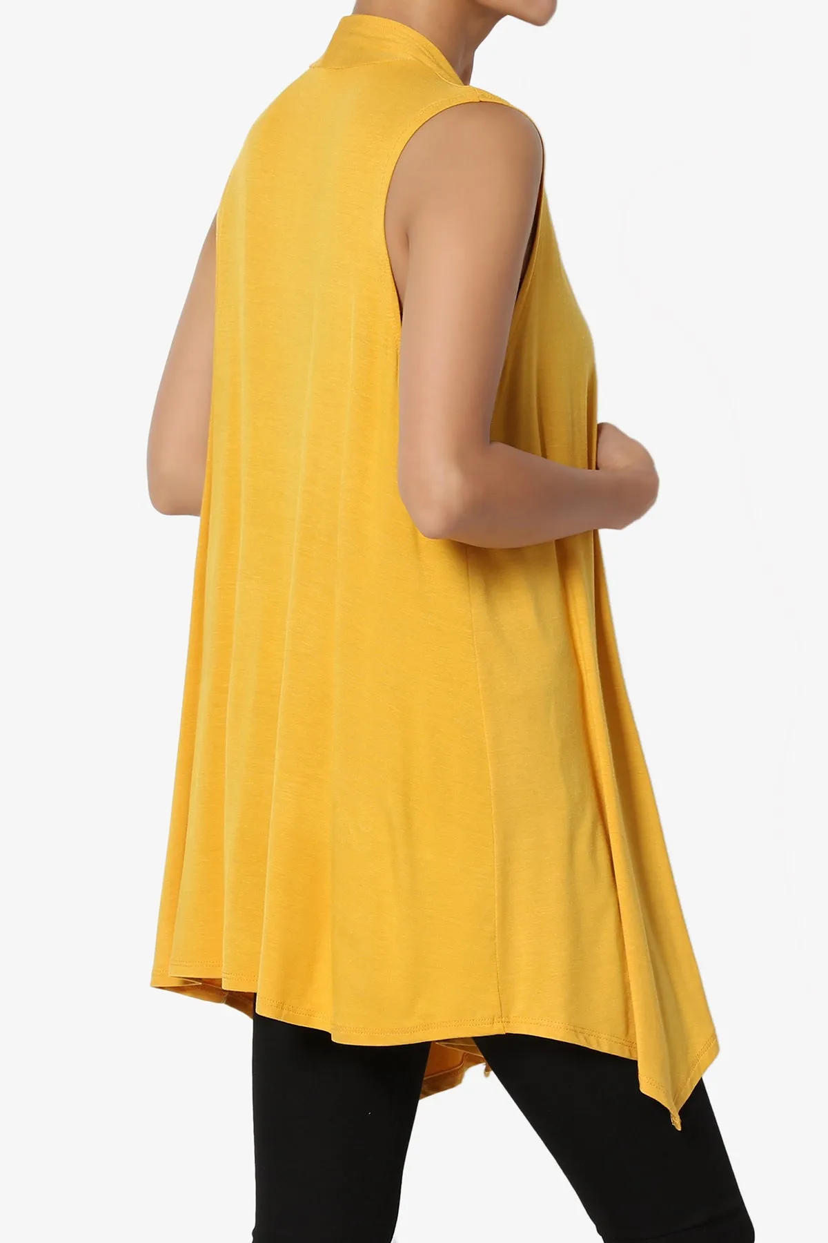 Danna Draped Jersey Vest