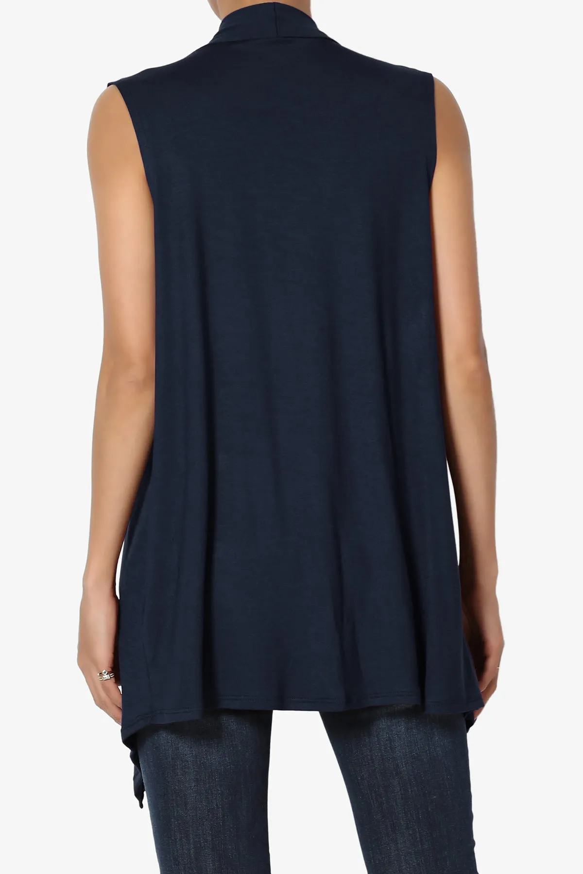 Danna Draped Jersey Vest