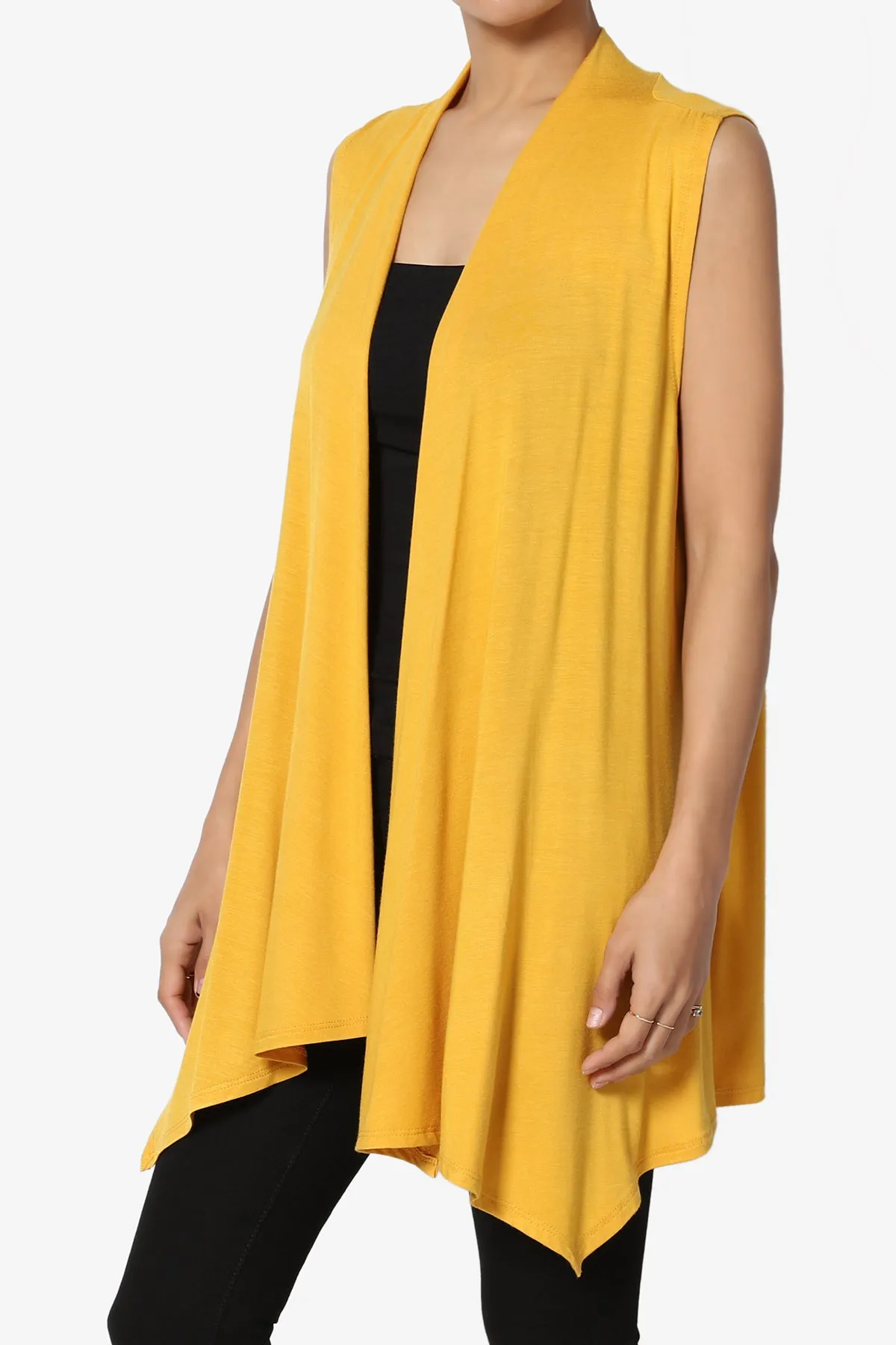 Danna Draped Jersey Vest