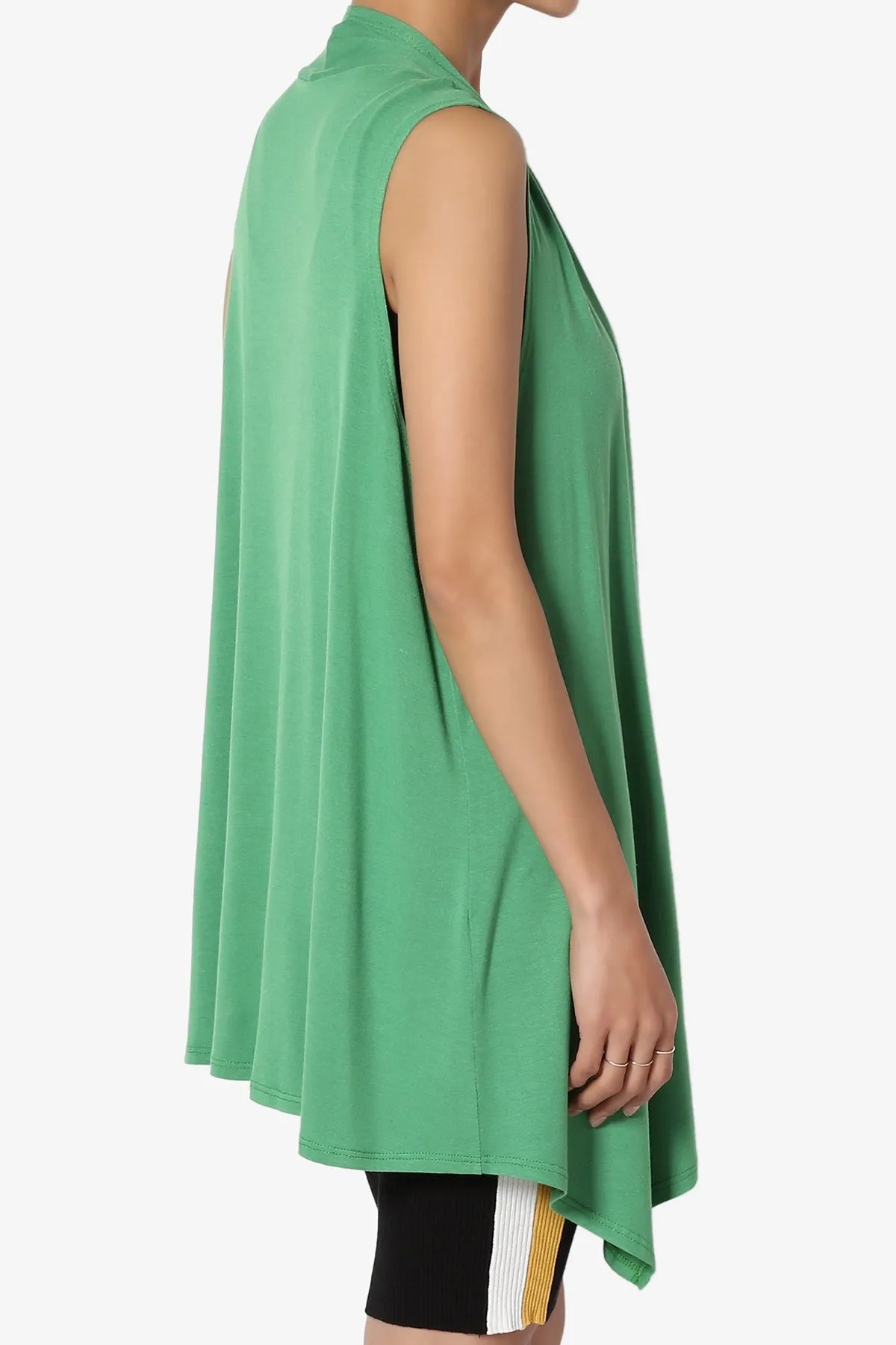 Danna Draped Jersey Vest