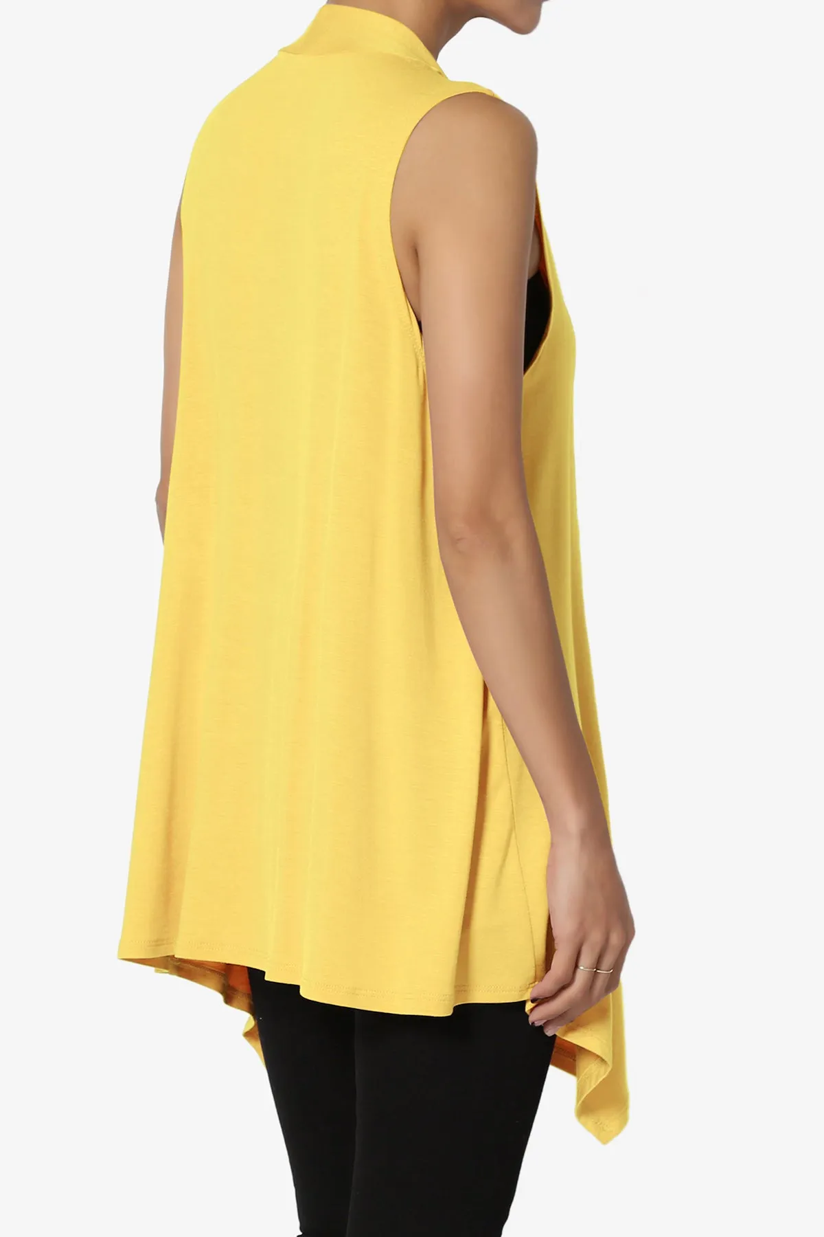 Danna Draped Jersey Vest