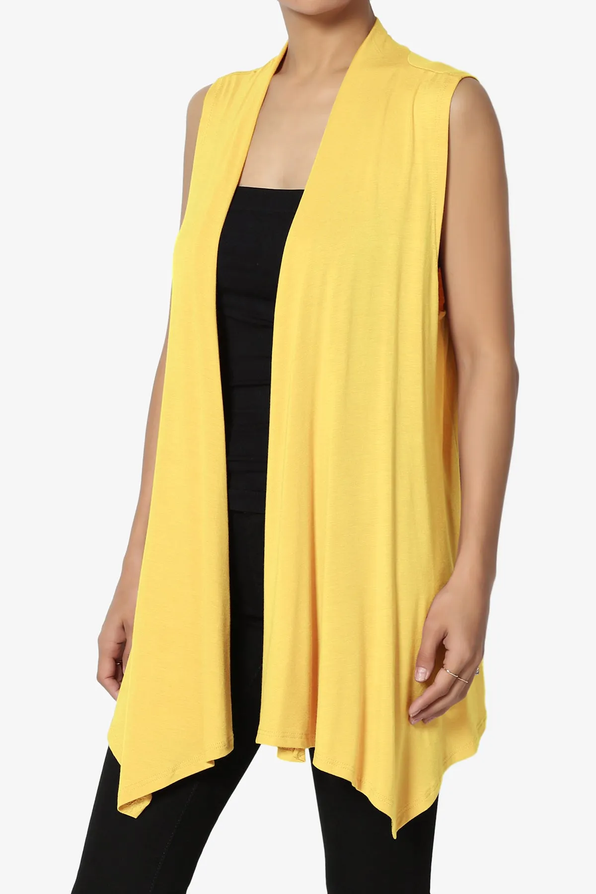 Danna Draped Jersey Vest
