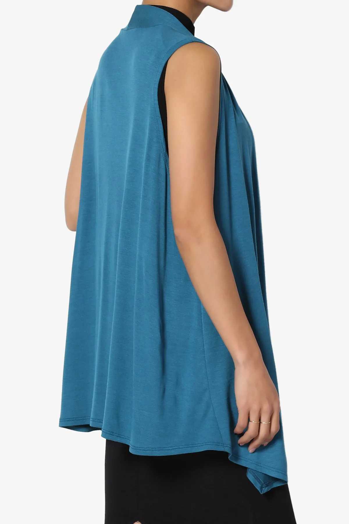 Danna Draped Jersey Vest