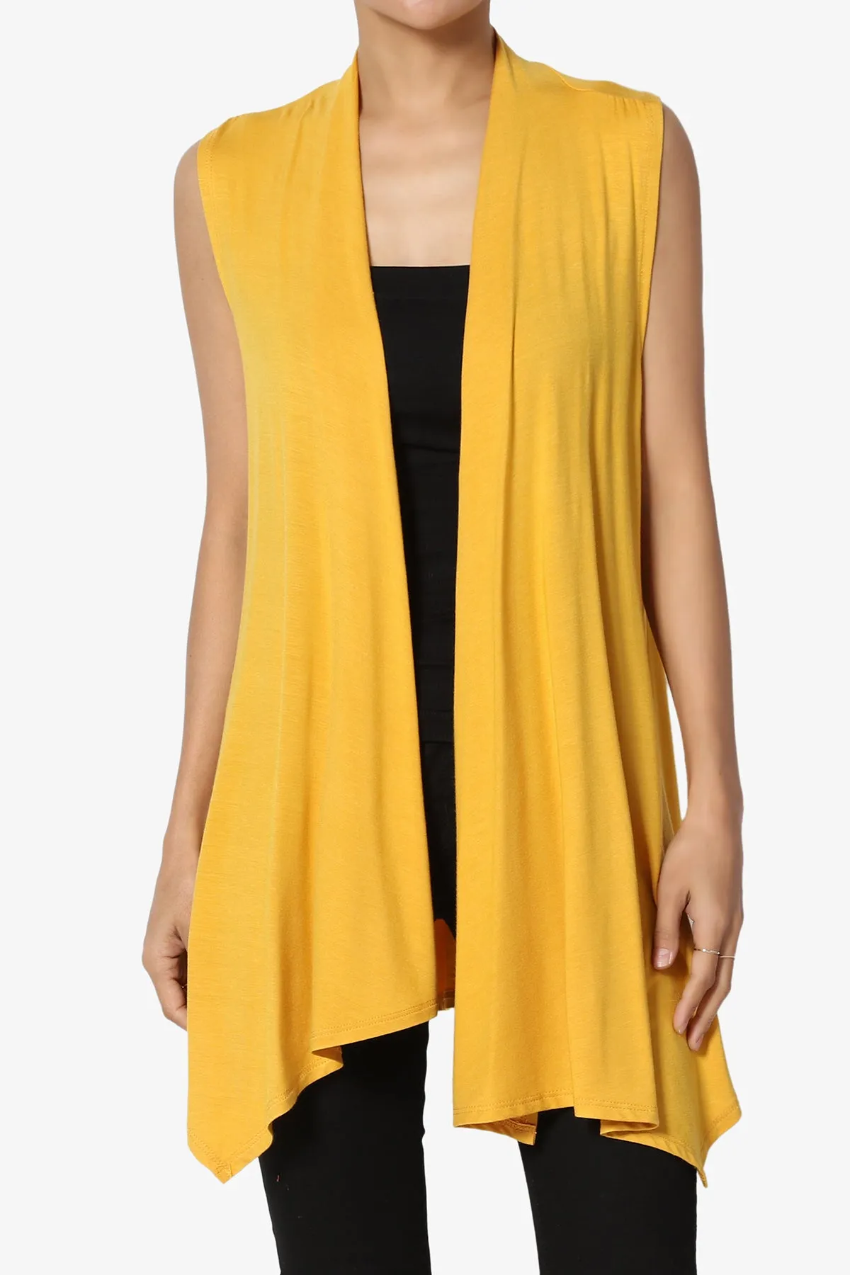 Danna Draped Jersey Vest