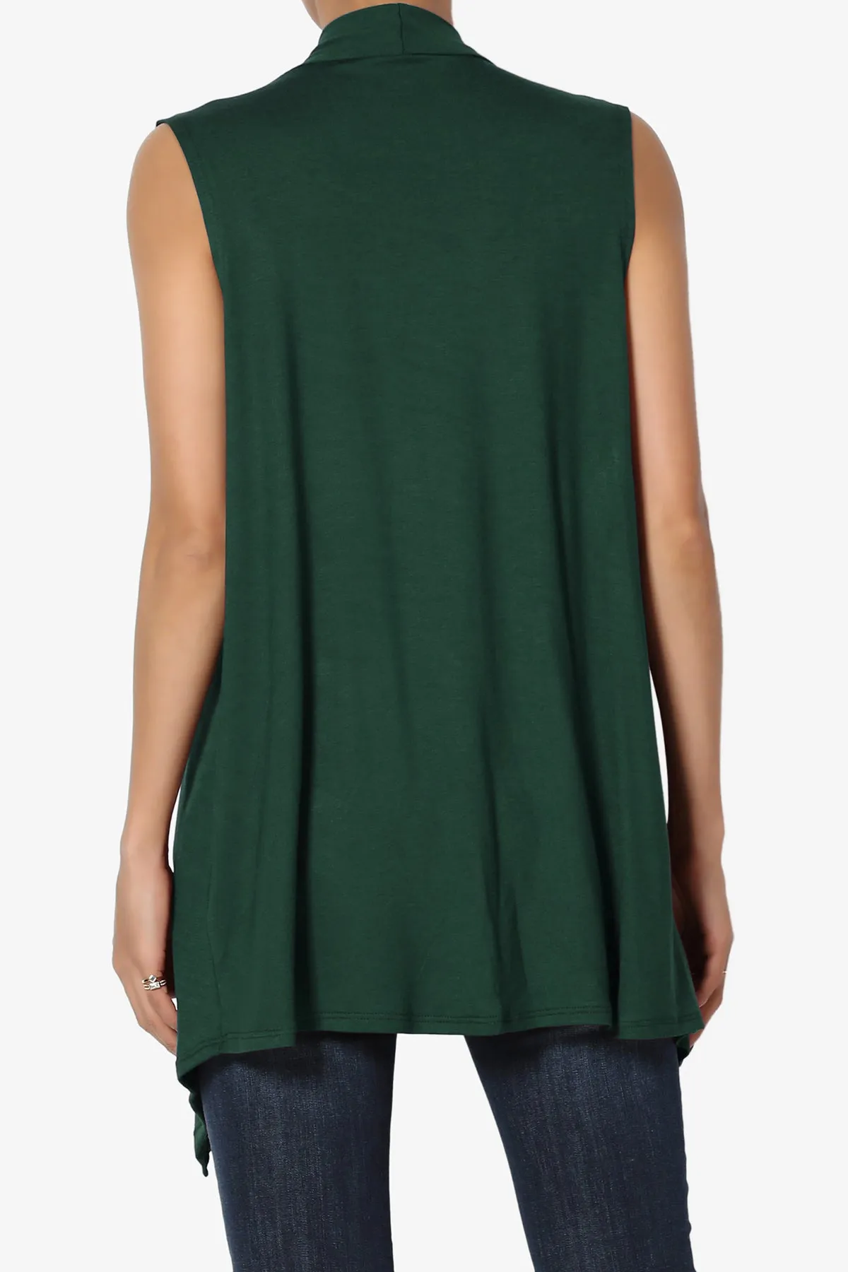 Danna Draped Jersey Vest
