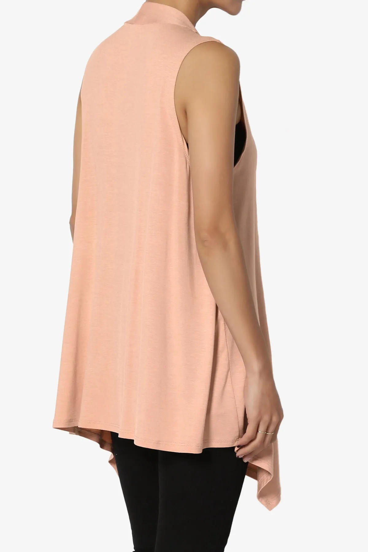Danna Draped Jersey Vest