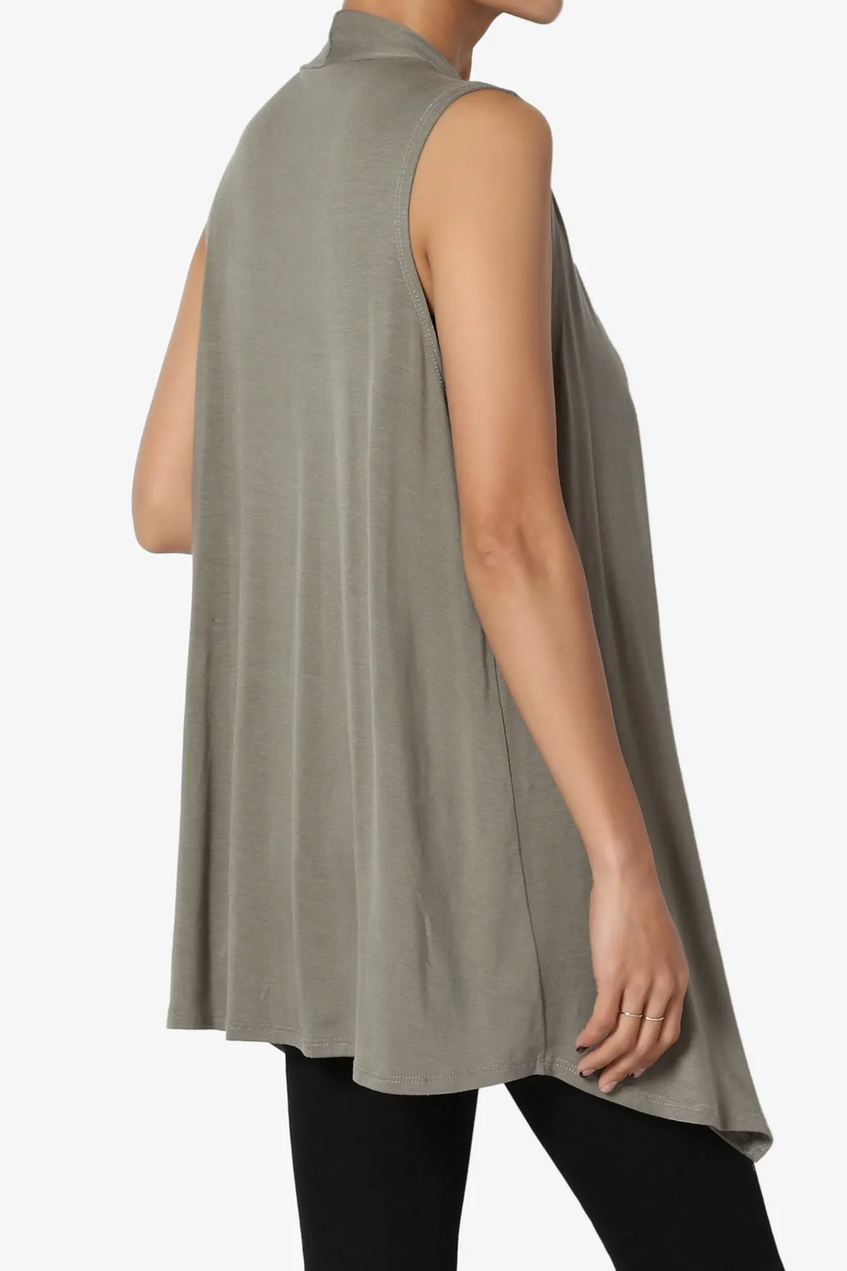 Danna Draped Jersey Vest