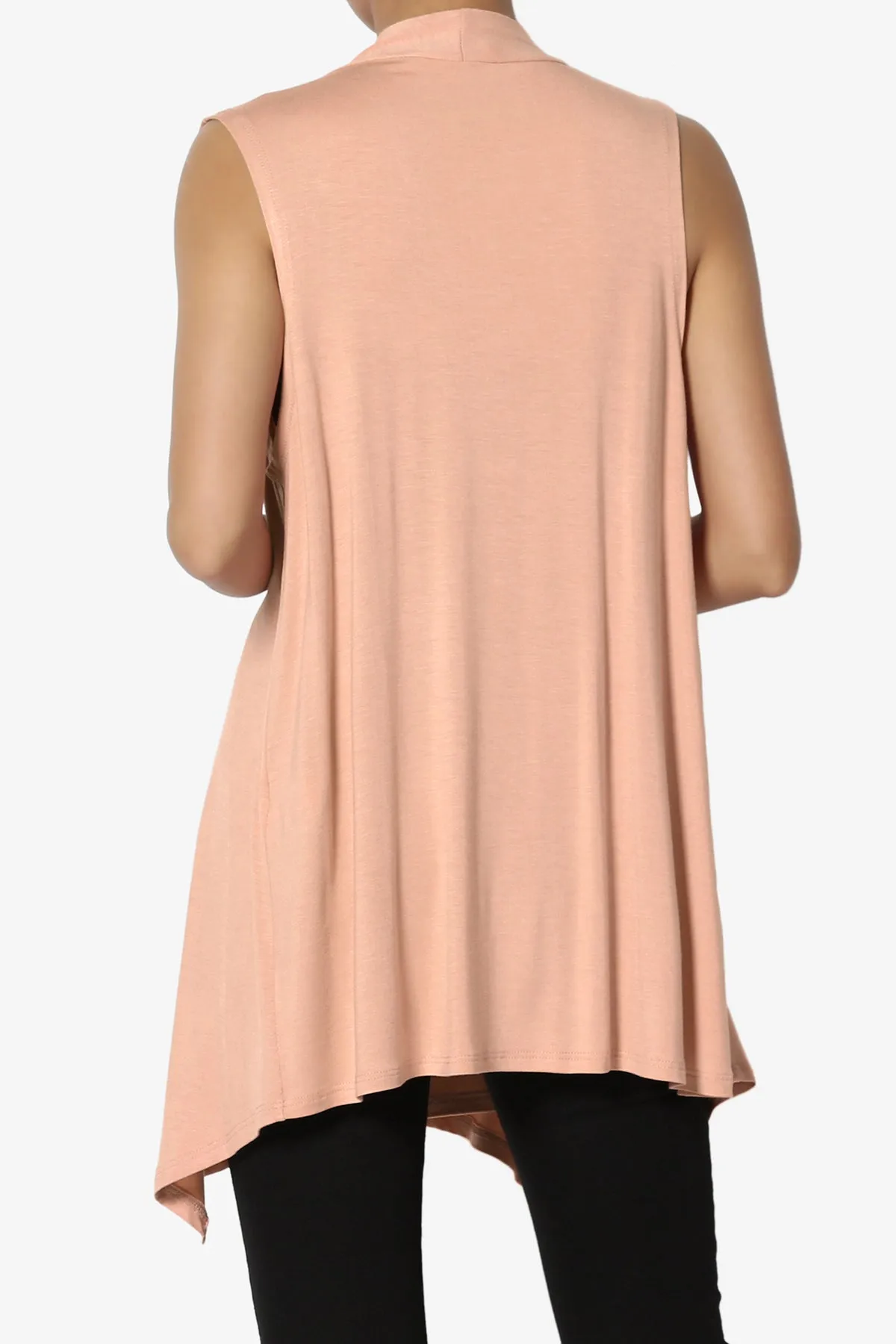 Danna Draped Jersey Vest