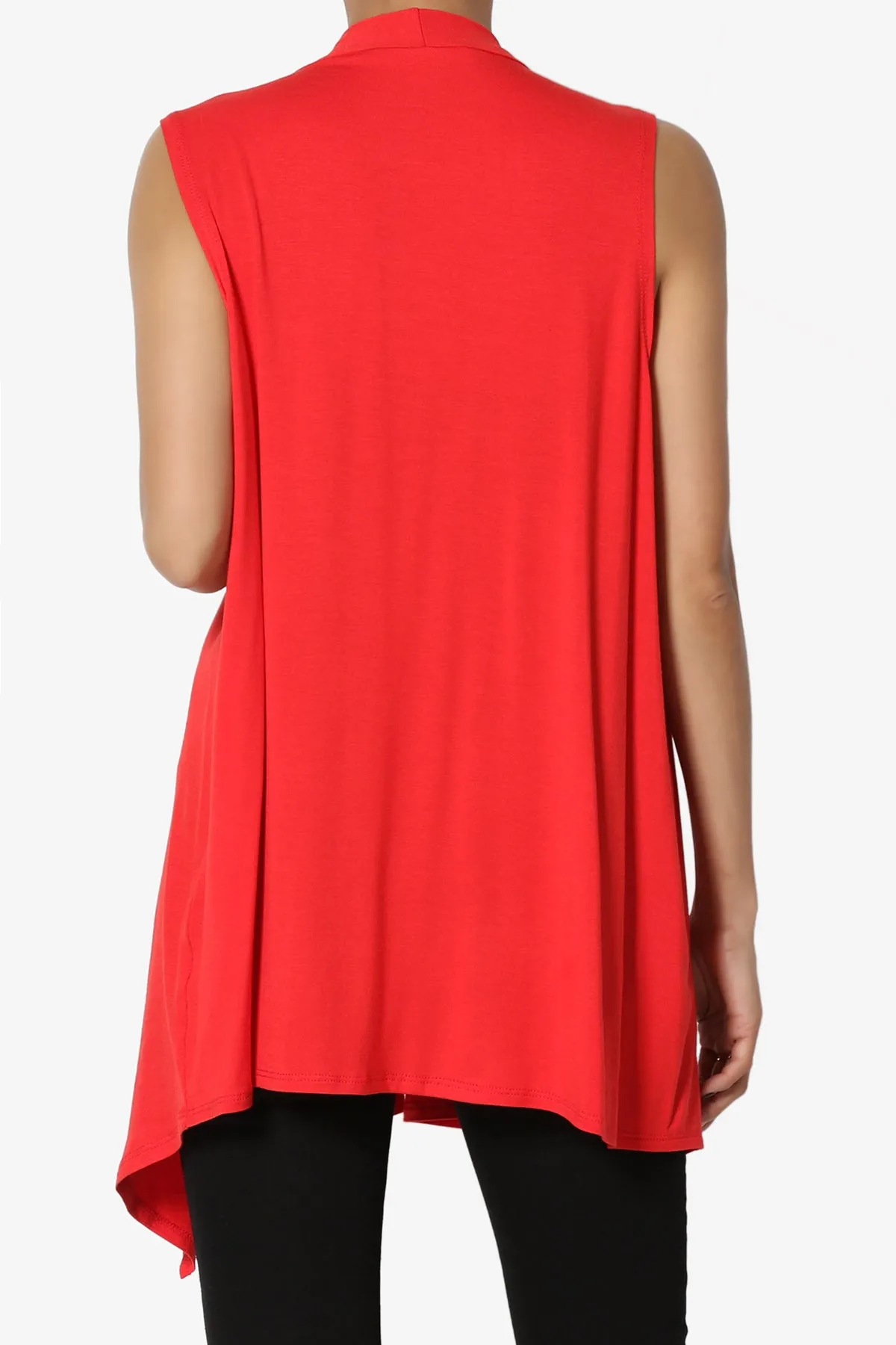 Danna Draped Jersey Vest