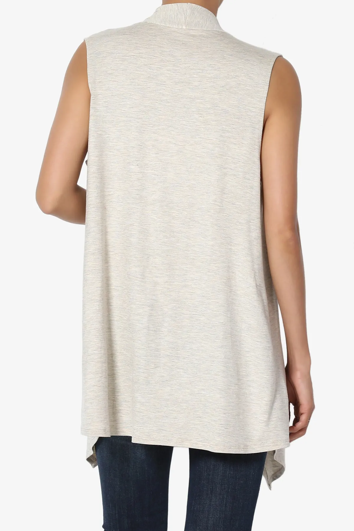 Danna Draped Jersey Vest