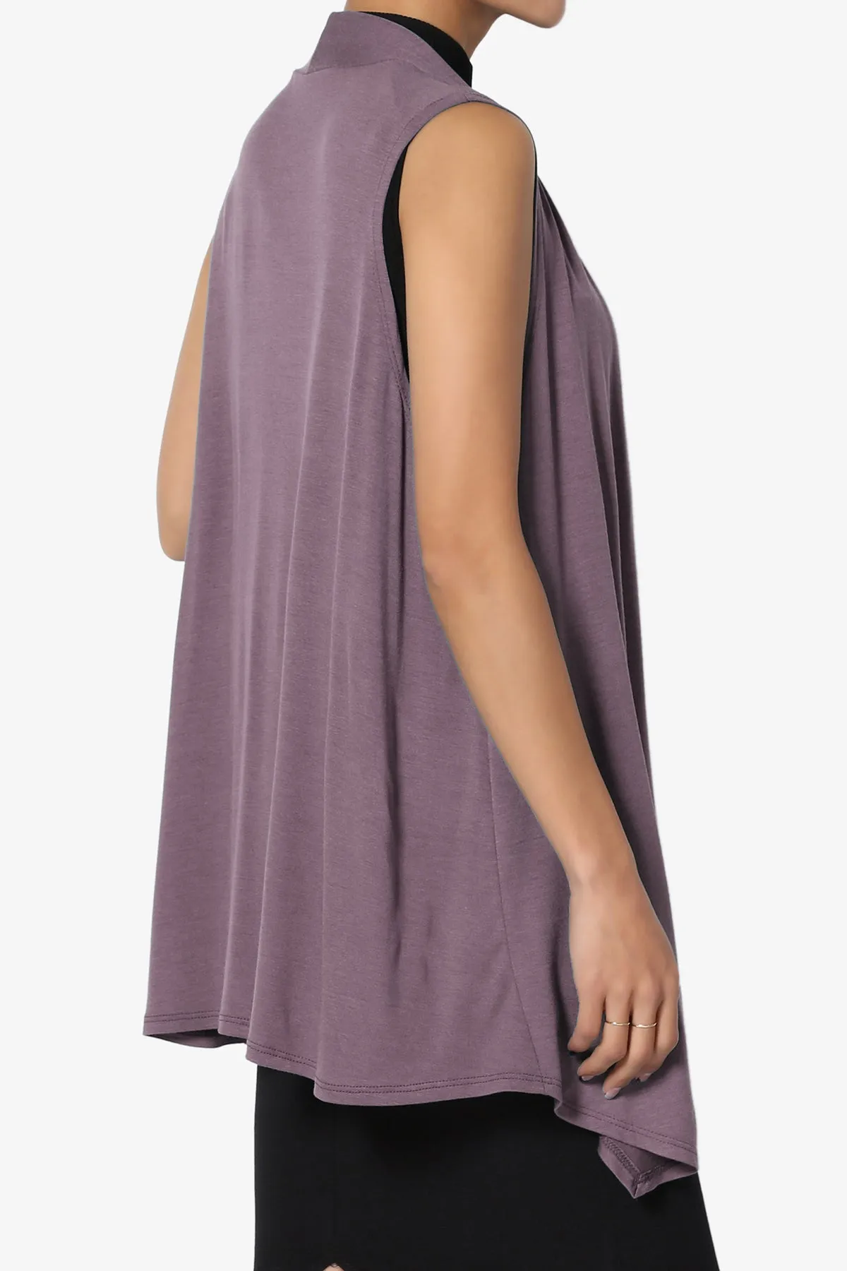 Danna Draped Jersey Vest