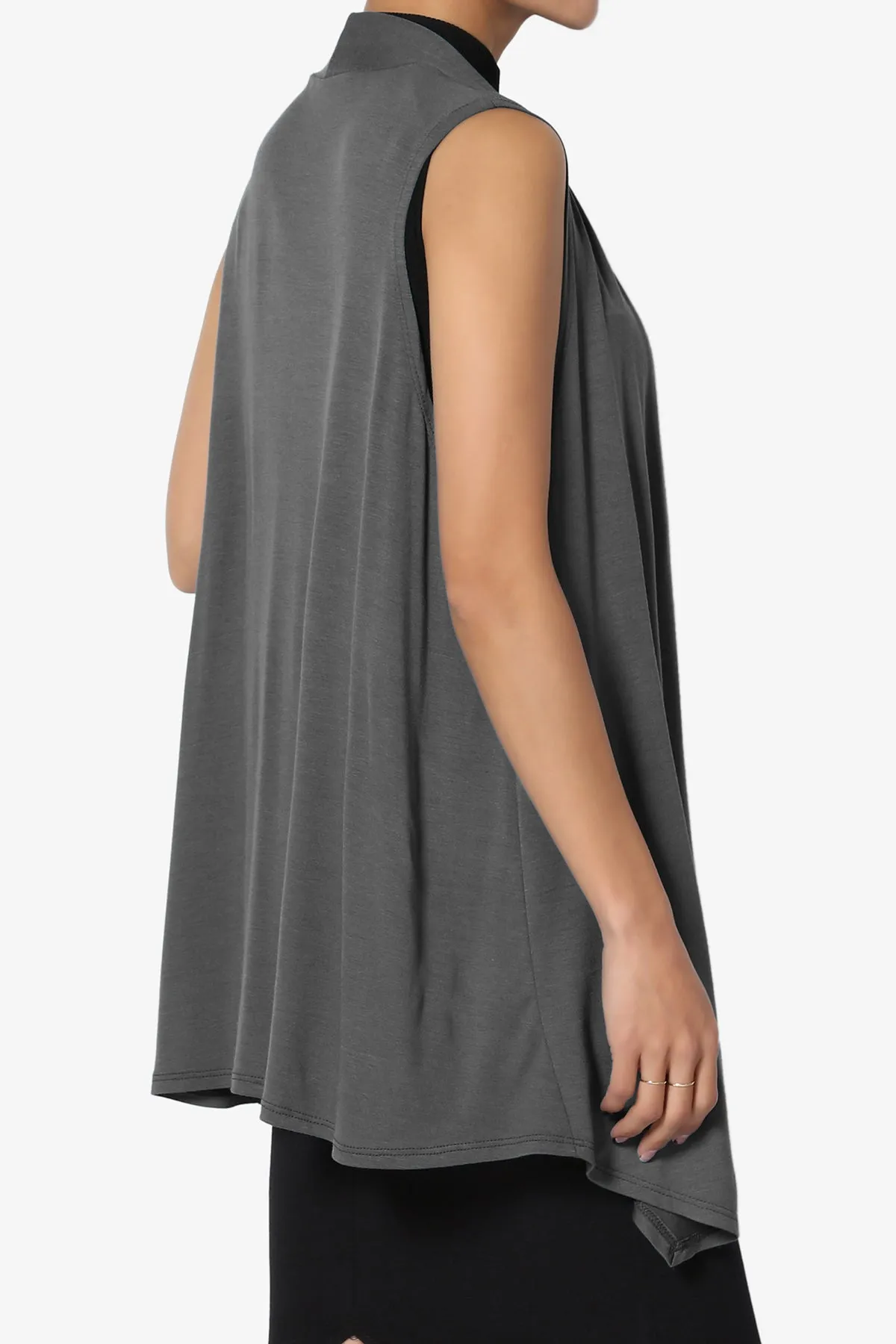 Danna Draped Jersey Vest