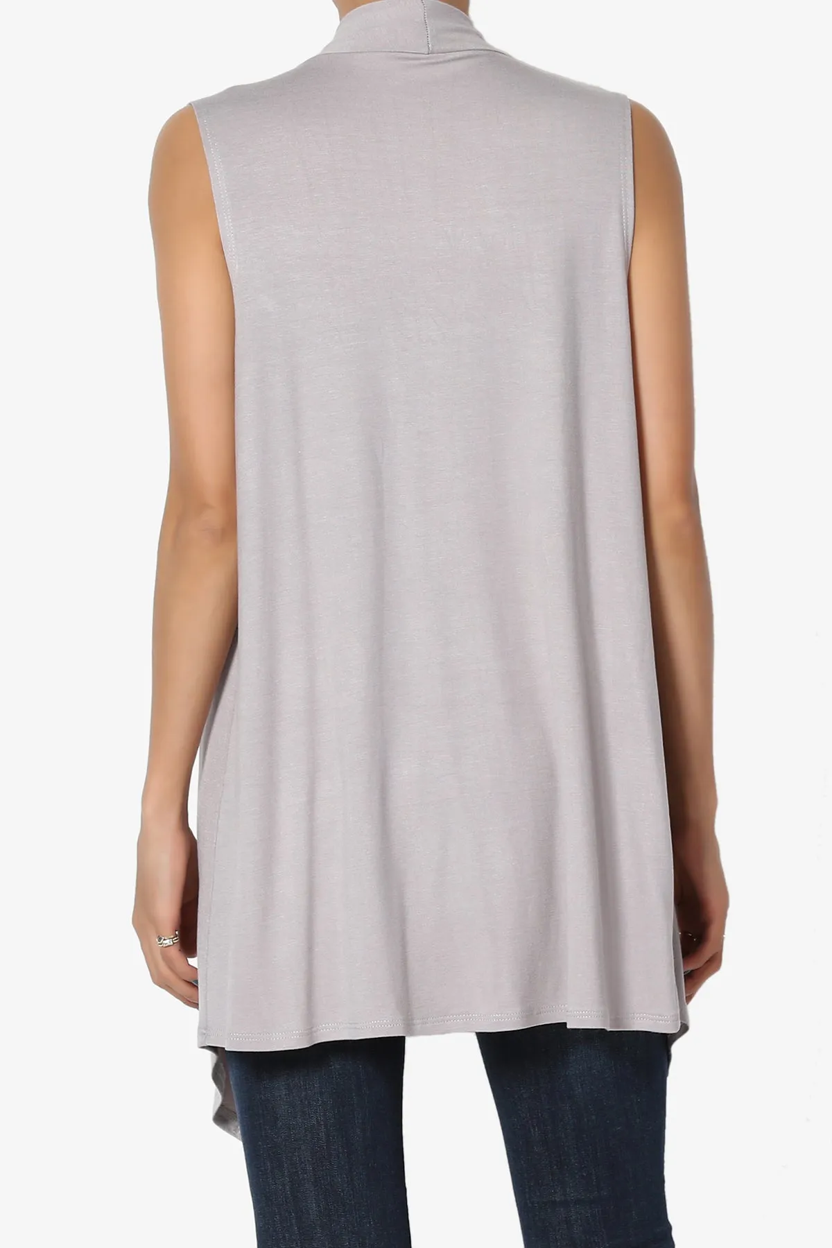 Danna Draped Jersey Vest