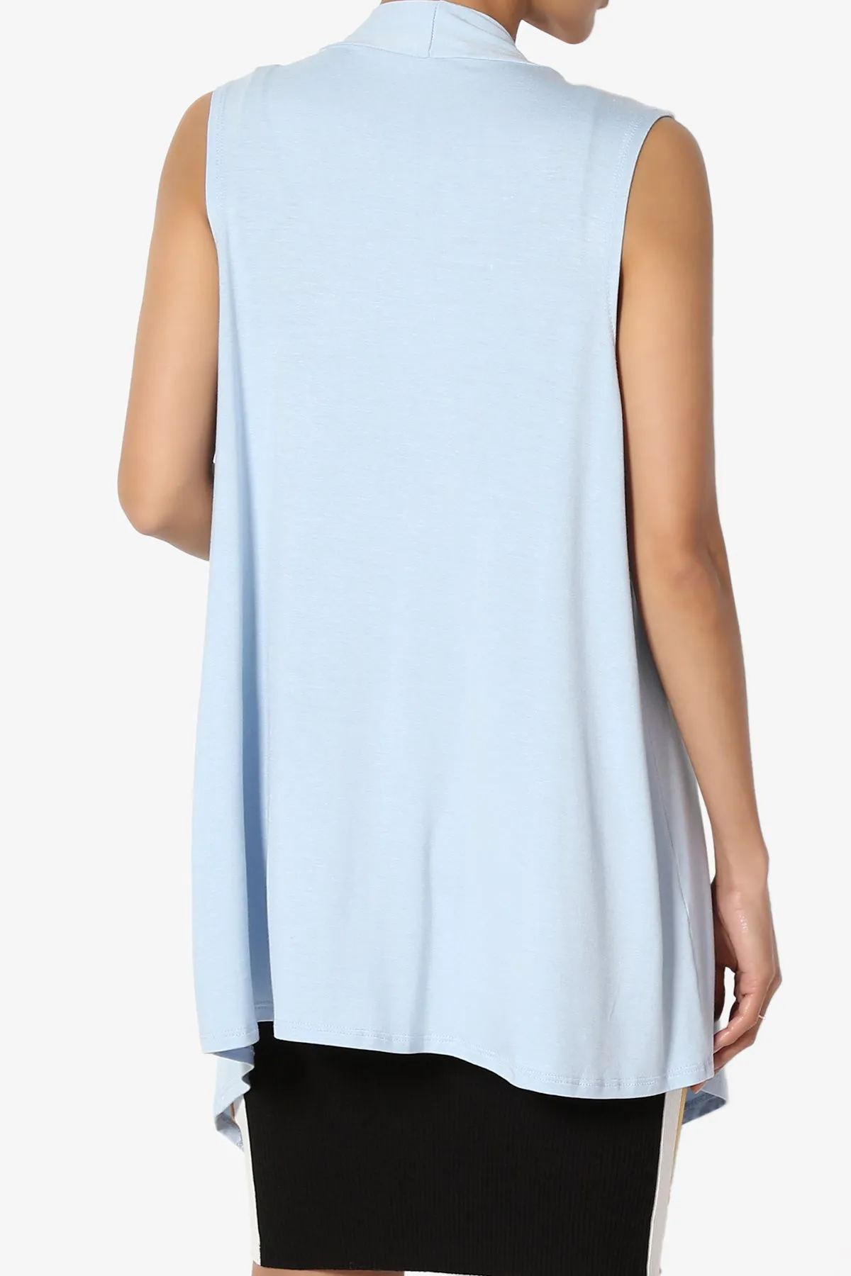 Danna Draped Jersey Vest