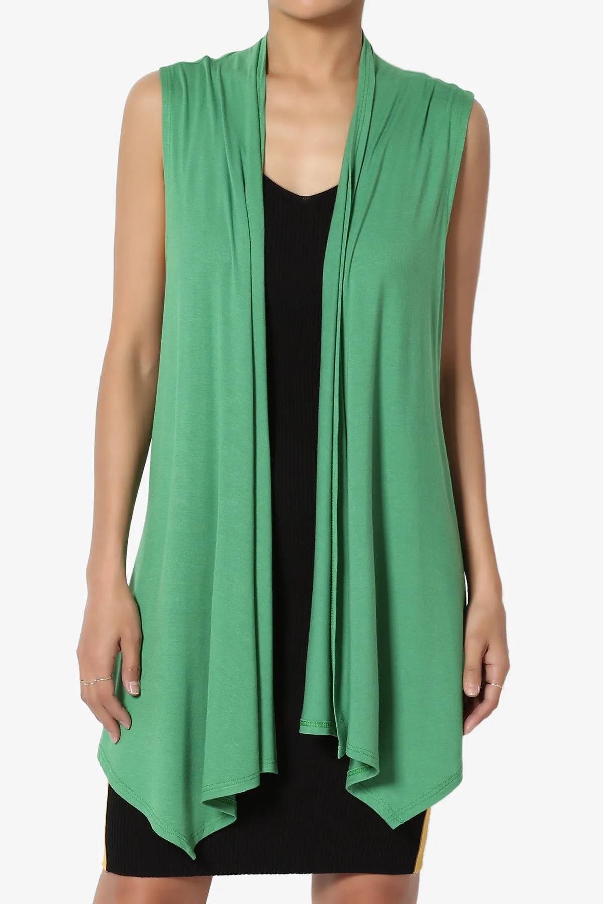 Danna Draped Jersey Vest