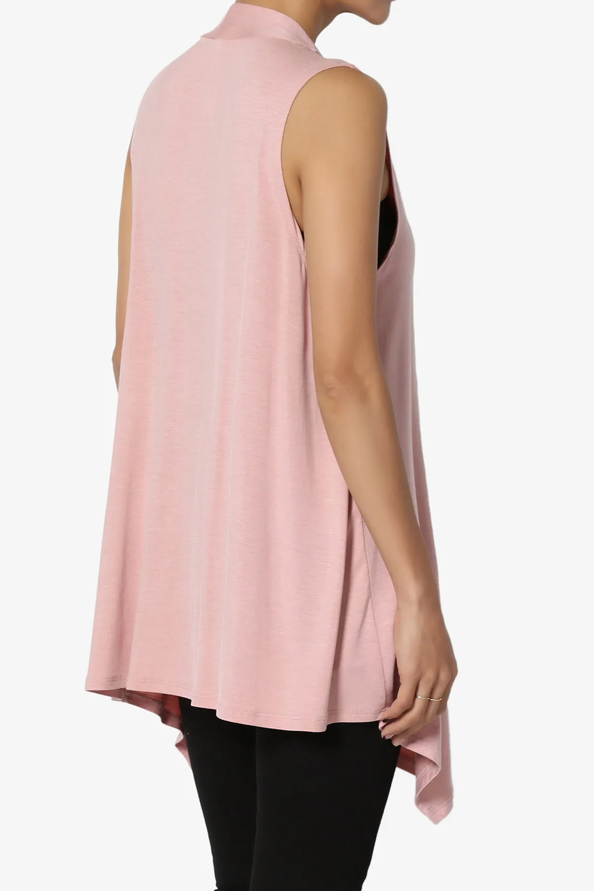 Danna Draped Jersey Vest