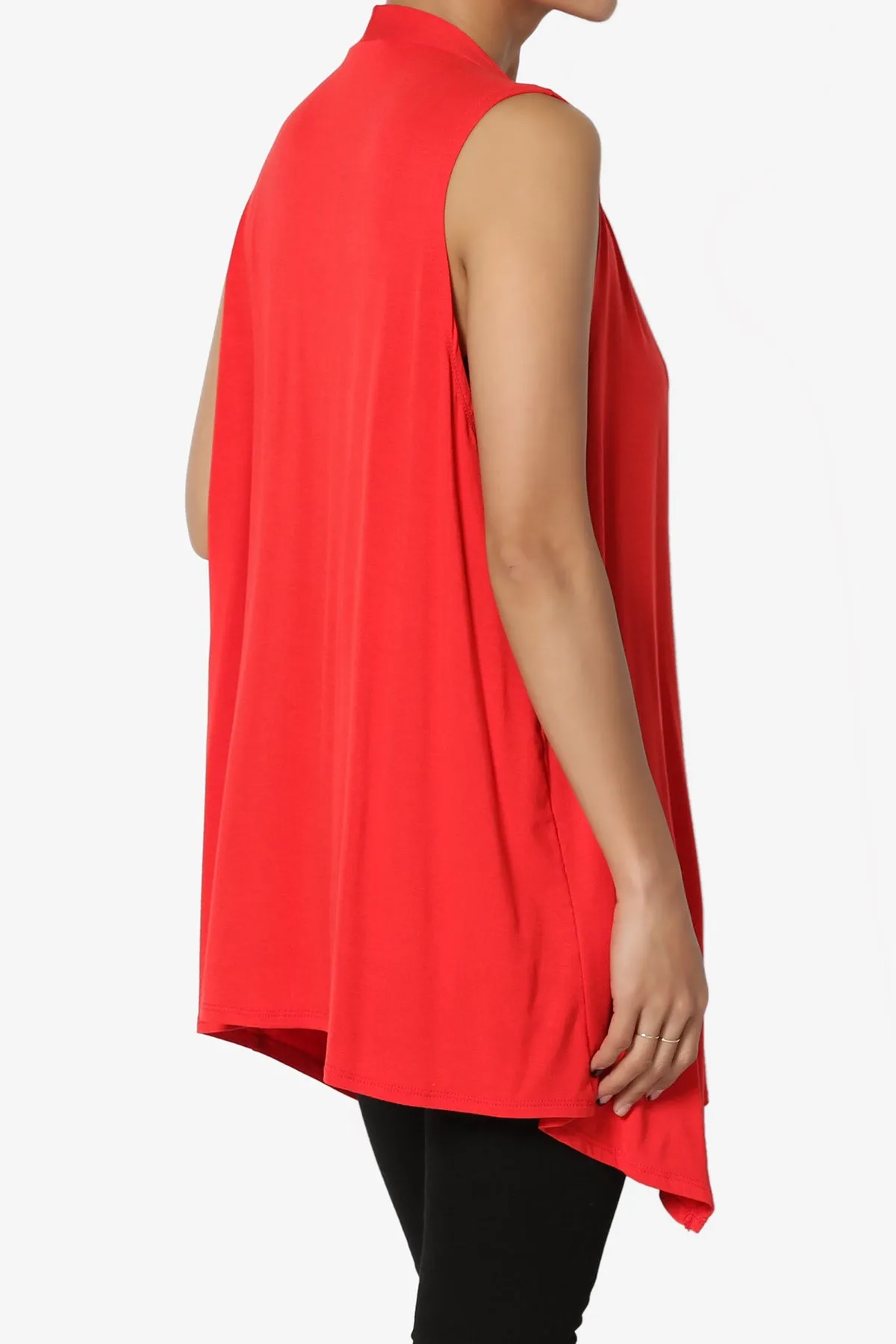 Danna Draped Jersey Vest