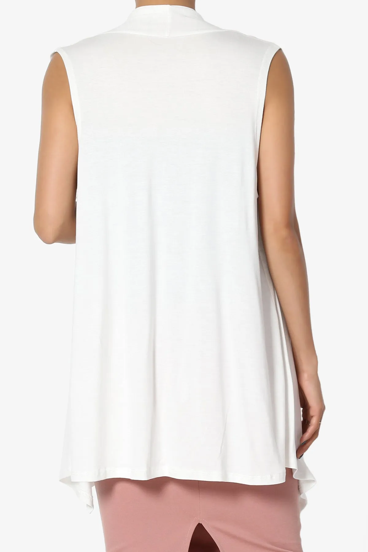 Danna Draped Jersey Vest