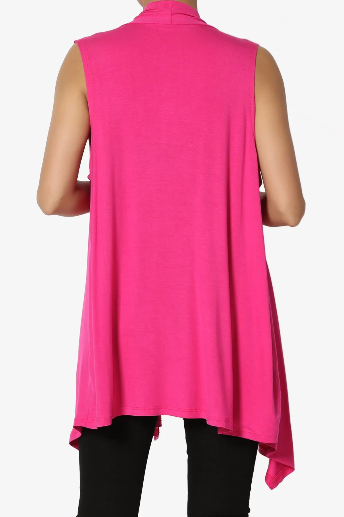 Danna Draped Jersey Vest