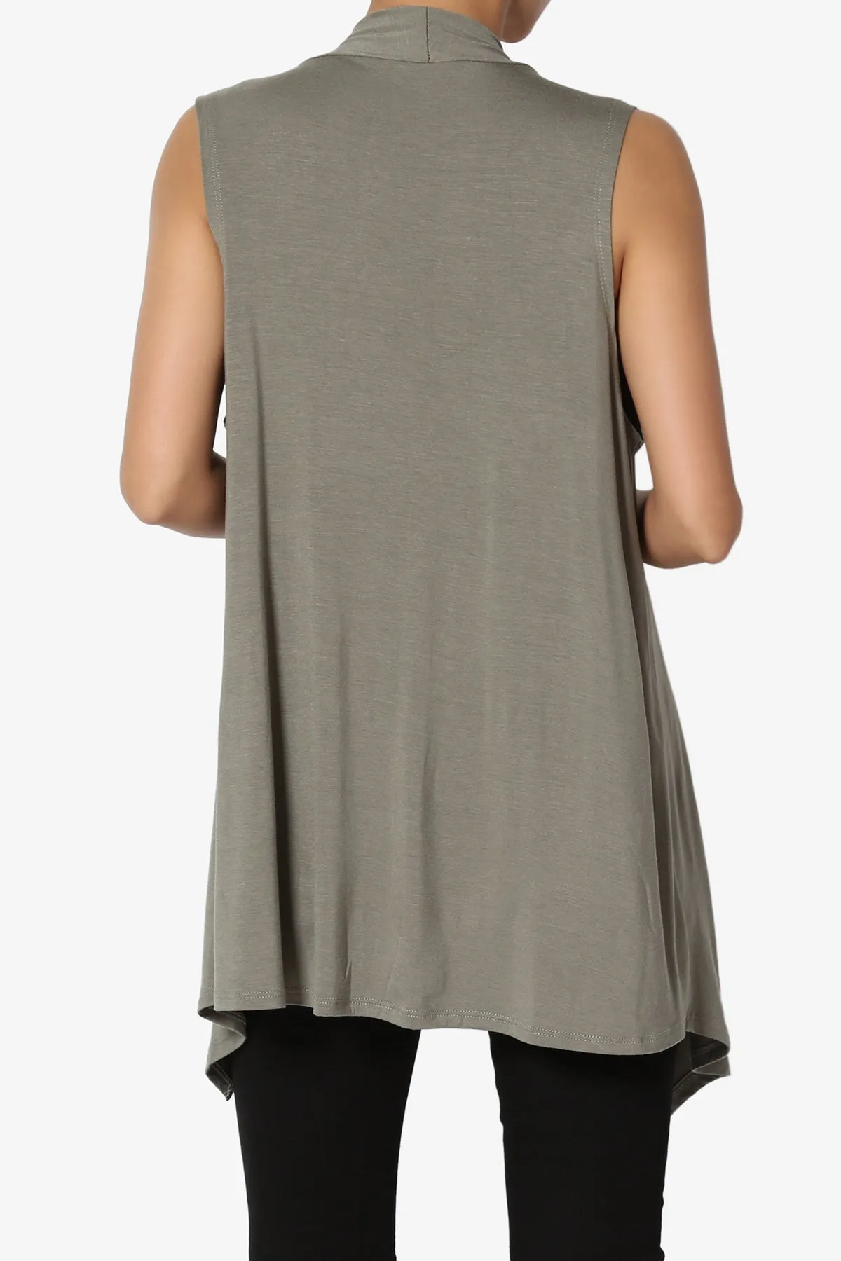 Danna Draped Jersey Vest