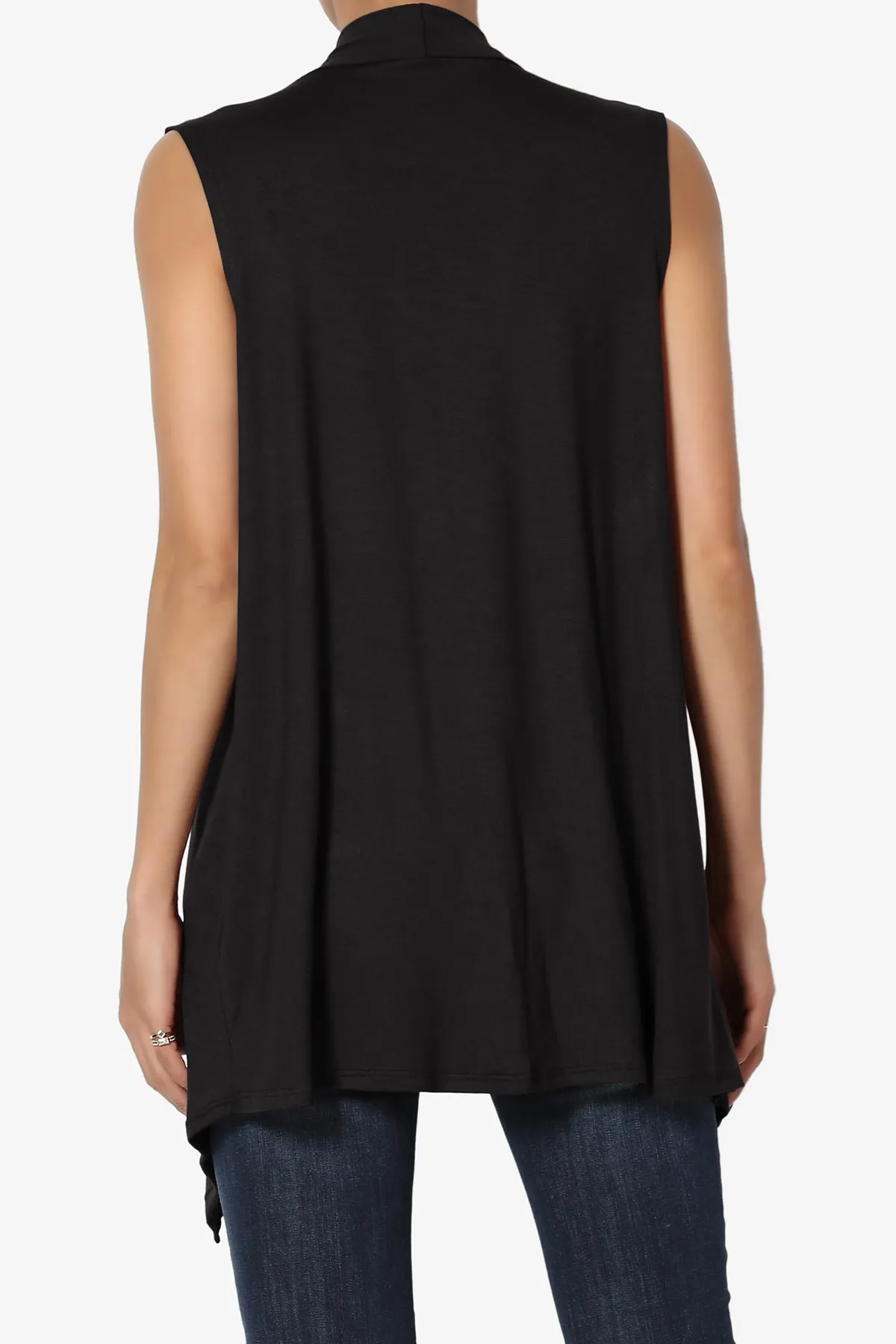 Danna Draped Jersey Vest