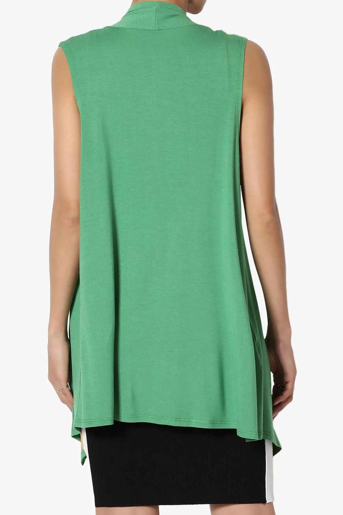 Danna Draped Jersey Vest
