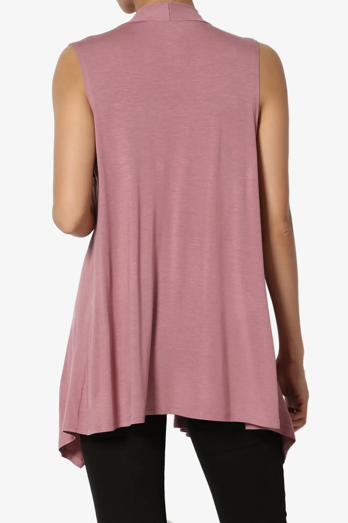 Danna Draped Jersey Vest