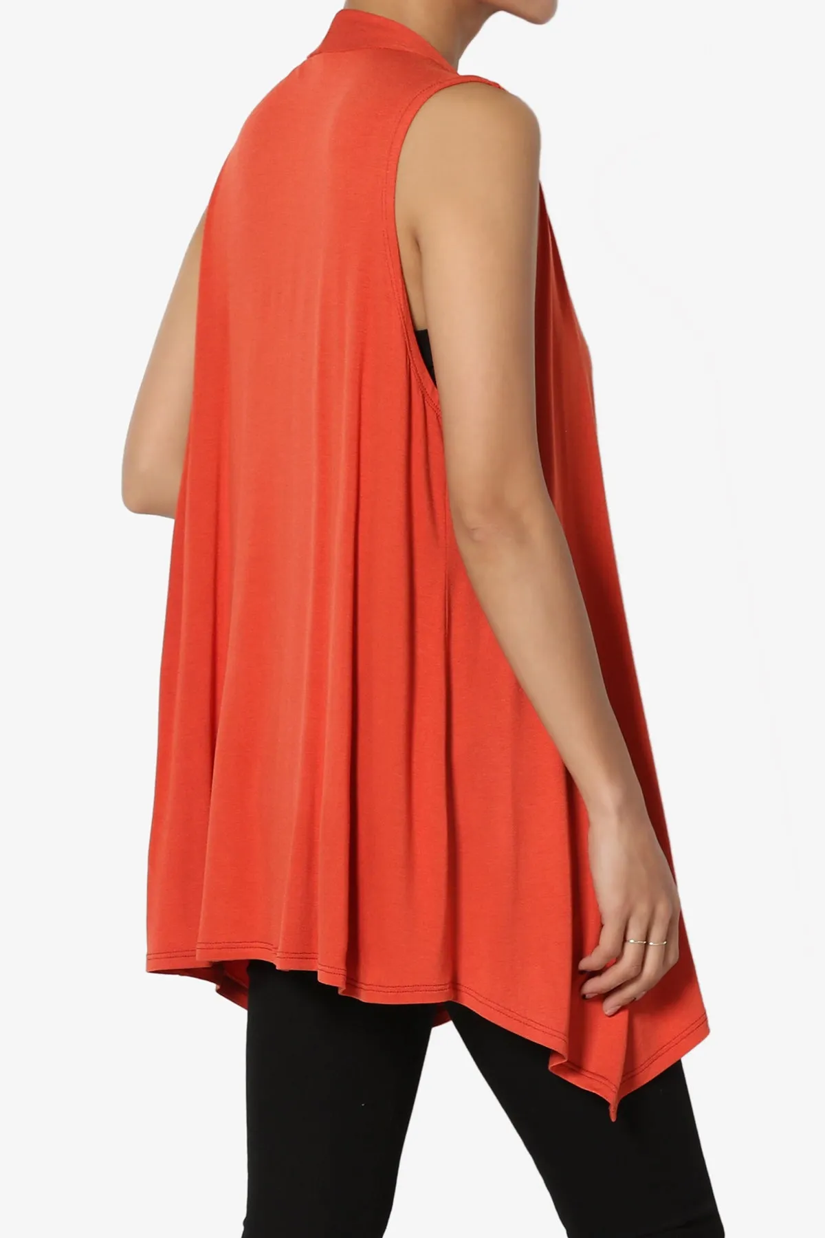 Danna Draped Jersey Vest