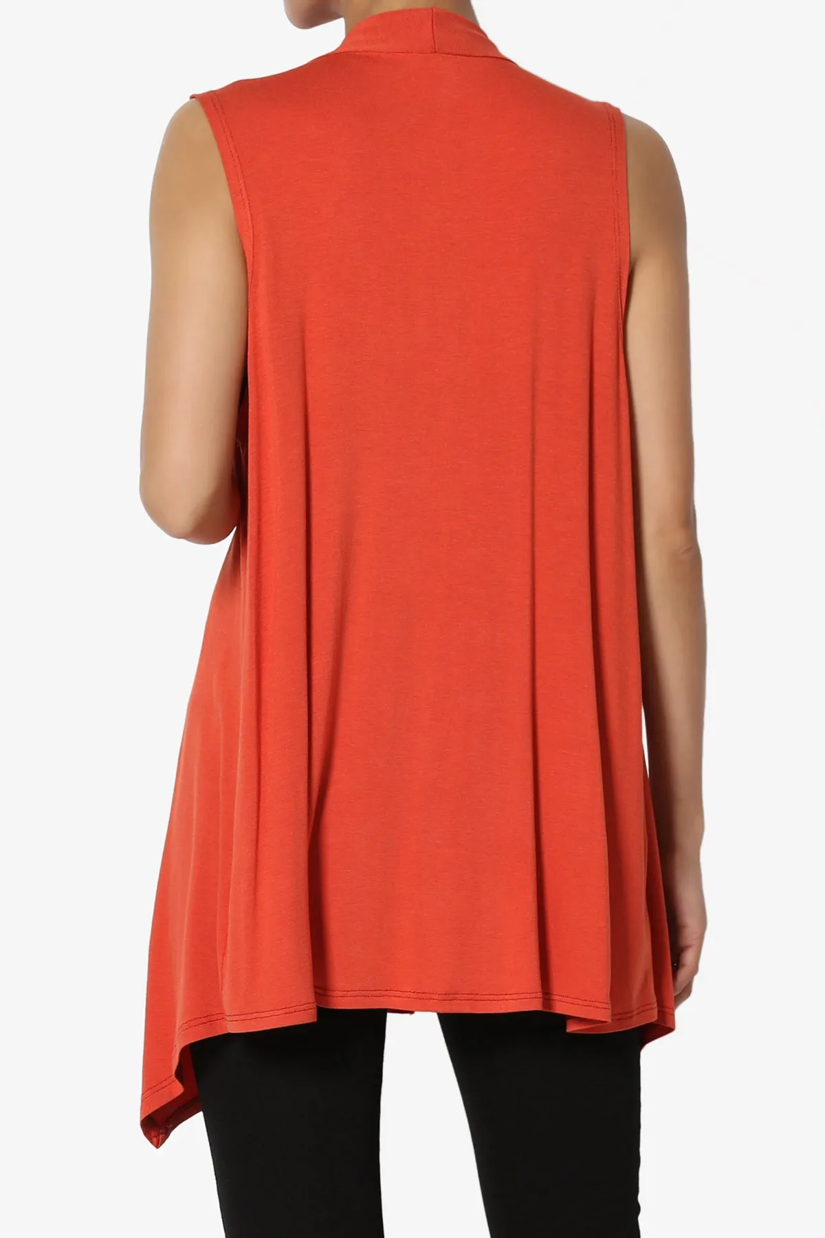 Danna Draped Jersey Vest