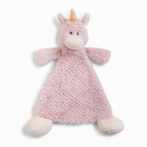 Demdaco Wendy Unicorn Rattle Blankie