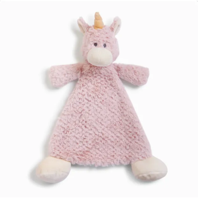Demdaco Wendy Unicorn Rattle Blankie